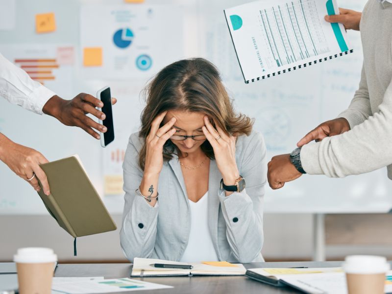 burnout laboral foto